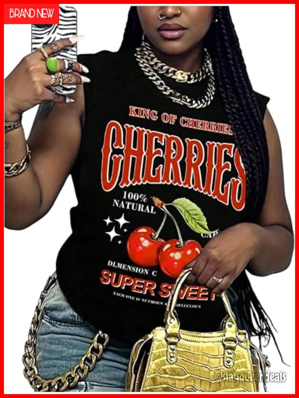 Plus Size Letter Graphic Tank Top Crew Neck Sleeveless Streetwear